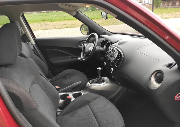 Nissan Juke cena 38800 przebieg: 62600, rok produkcji 2012 z Szczucin małe 67